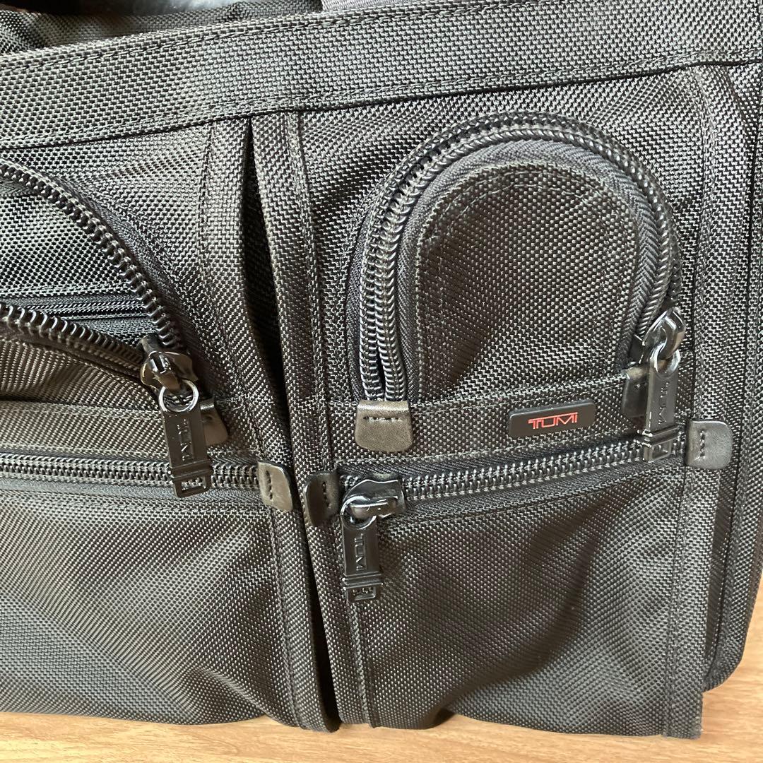 TUMI 26141DH ALPHA ビジネスバック　使用頻度少　長期保管品