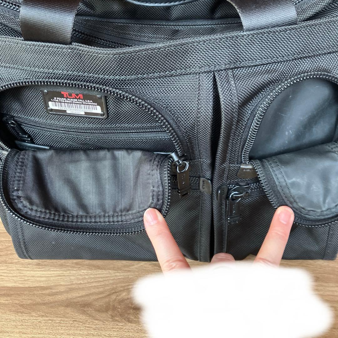 TUMI 26141DH ALPHA ビジネスバック　使用頻度少　長期保管品