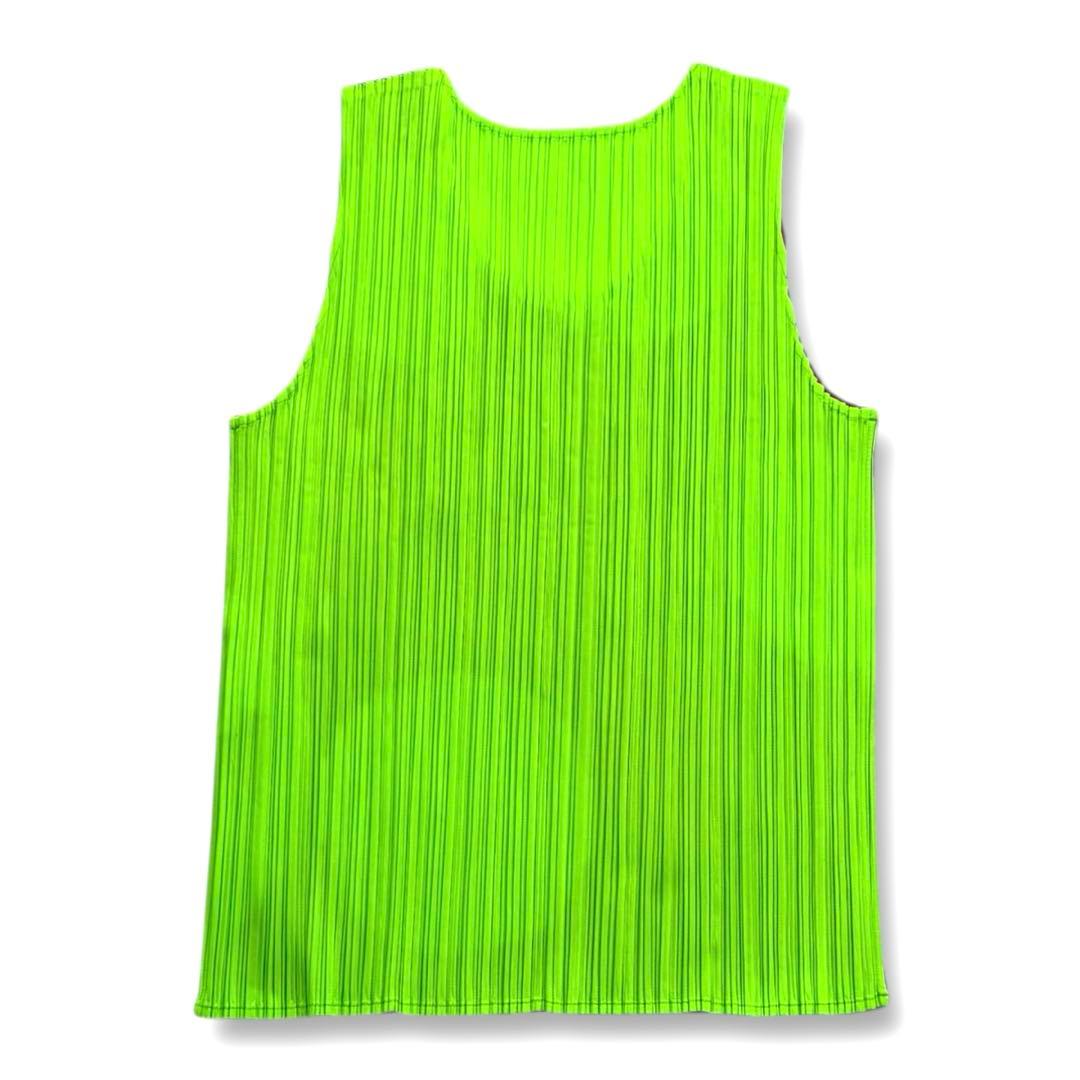 希少★プリーツプリーズ イッセイミヤケ カラフル タンクトップ レディース 3