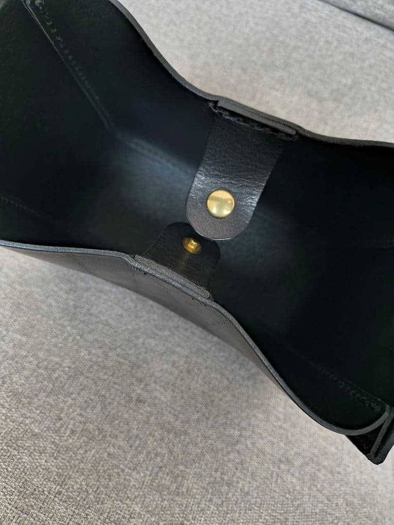 【新品未使用】analogico ブルコバッグ ブラック