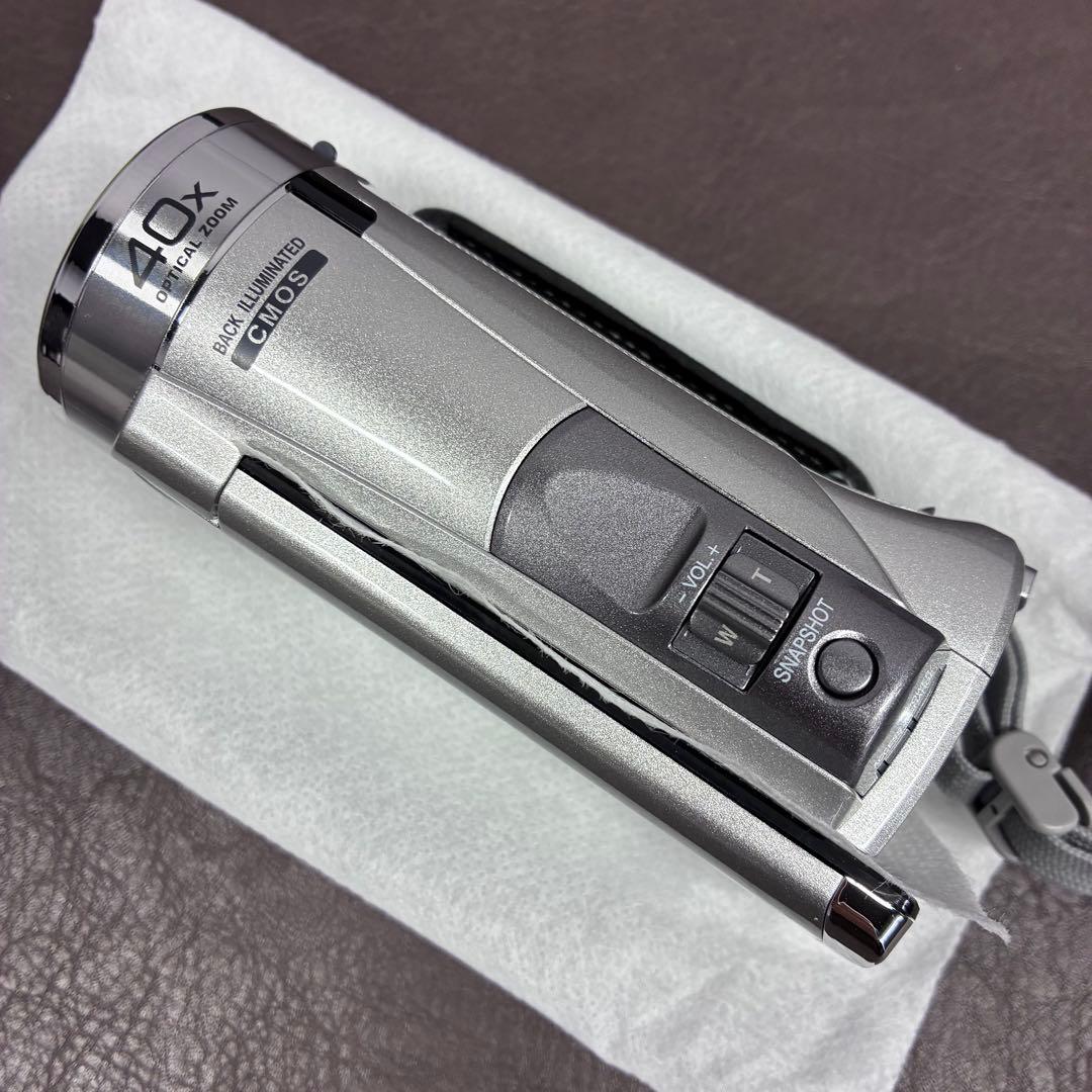 【未使用】JVC GZ-HM33-S ビデオカメラ シルバー