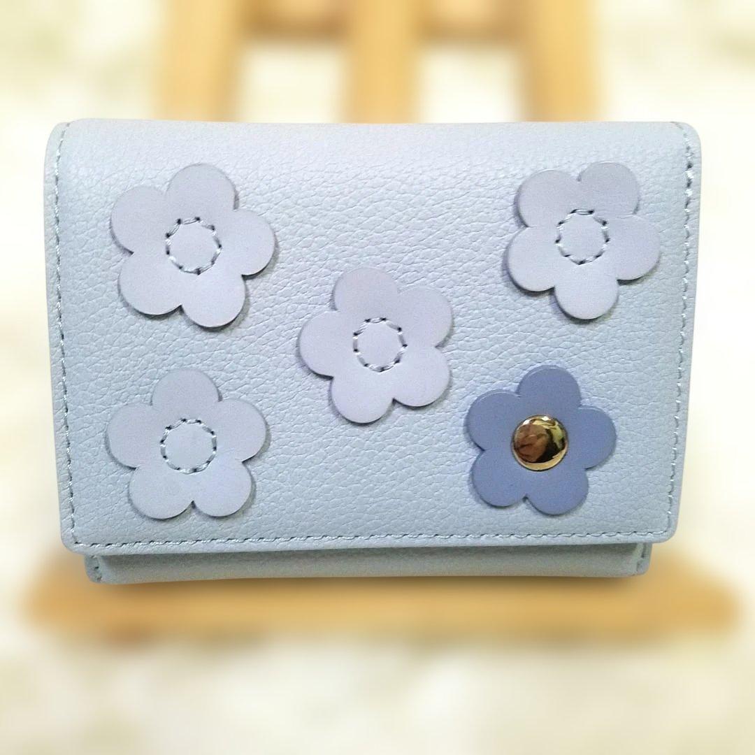 新品・未使用】マリークワント フーリーDパッチ ミニウォレット レザー