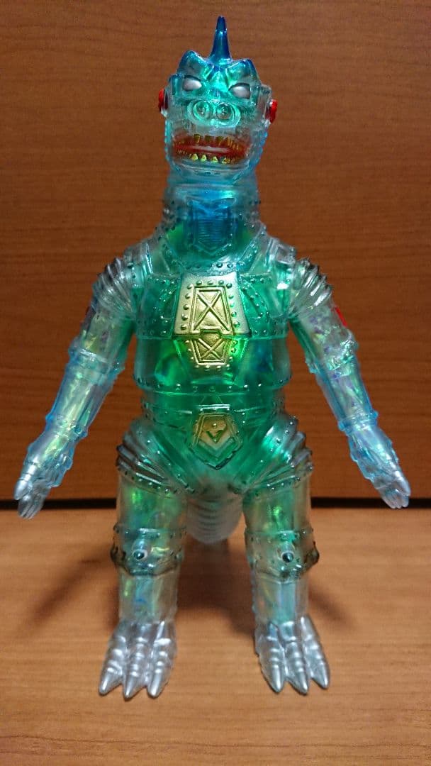 ブルマァク メカゴジラ オーロラカラー ソフビ【開封品】 開封品