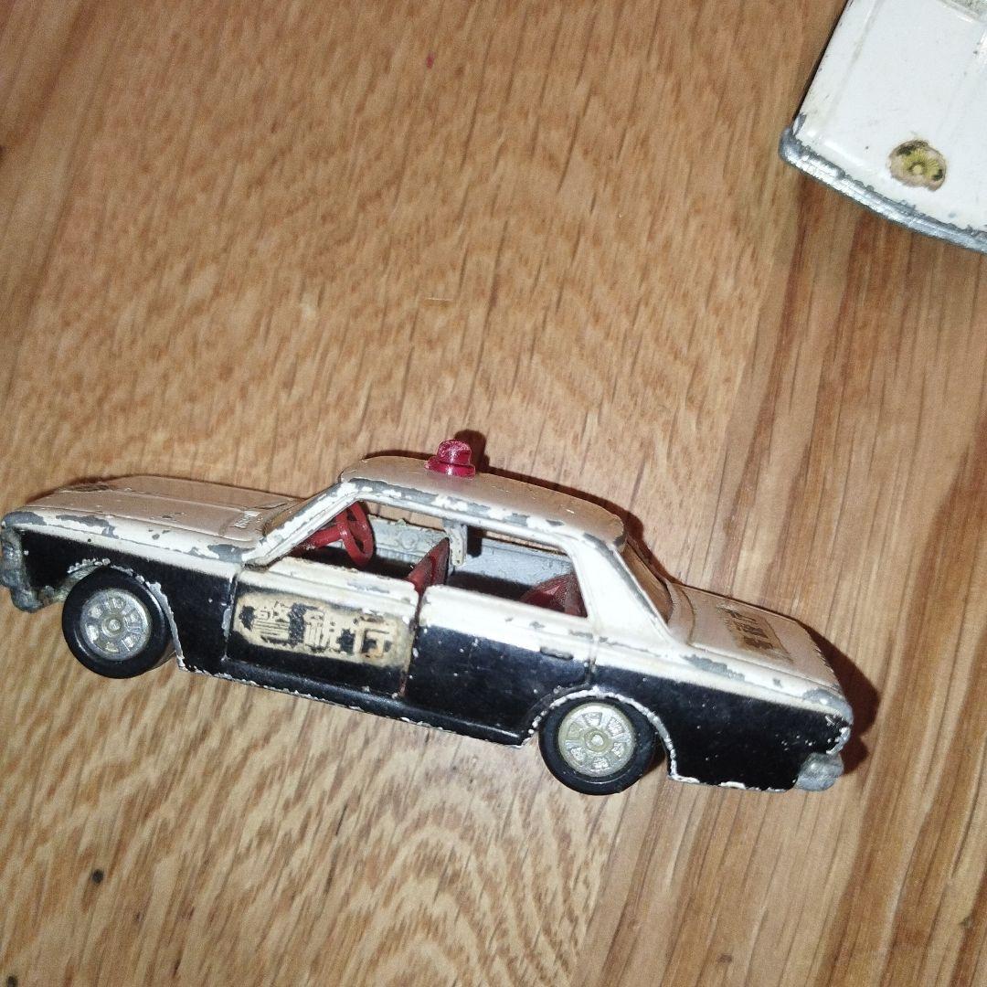 希少　黒箱　当時物 トミカ 4 クラウン パトロールカー