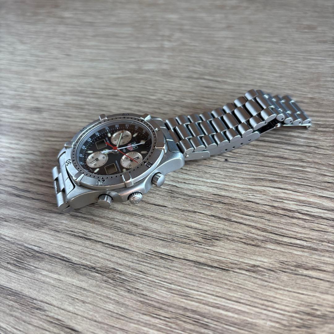 タグホイヤー プロフェッショナル メンズ腕時計クォーツ防水