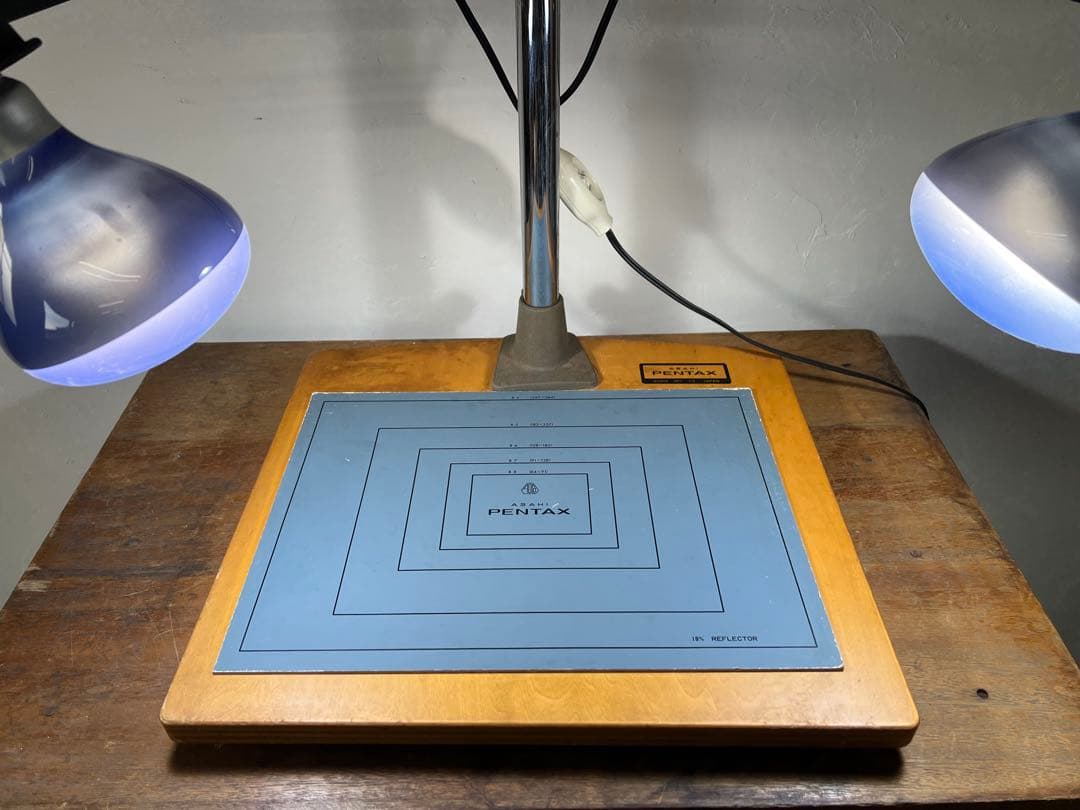 希少・ヴィンテージ】PENTAX コピースタンド ライト付き 撮影台 - メルカリ