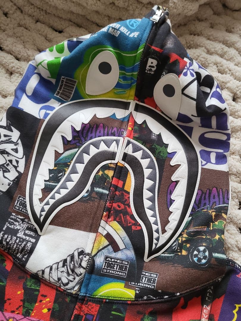 ア ベイシング エイプ フルジップパーカー