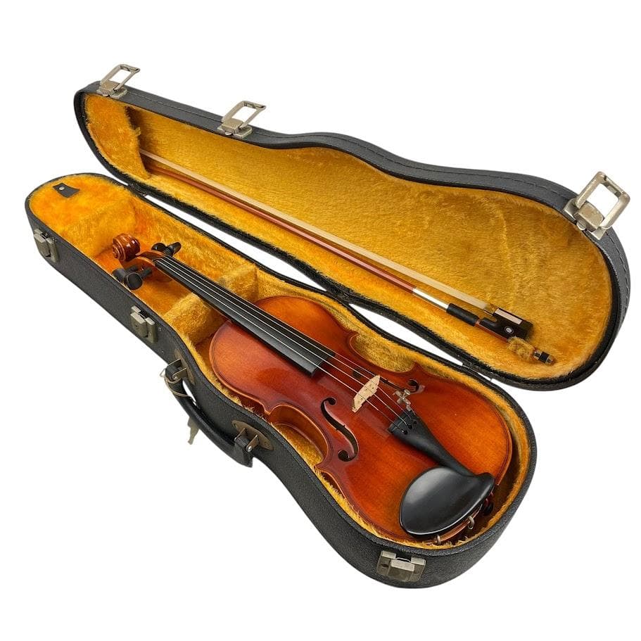 美虎杢○鈴木バイオリン No.330○ 1/4 1977年 希少サイズ 一