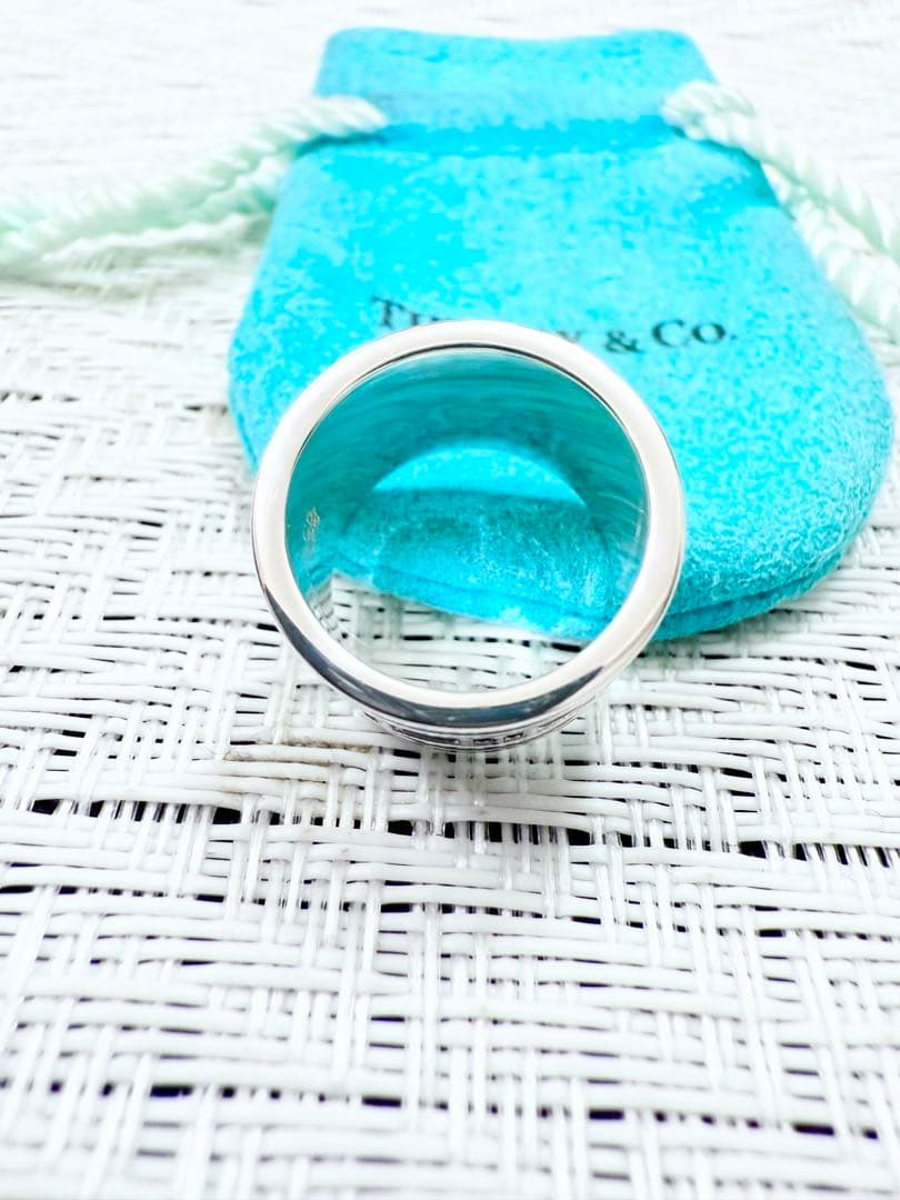 ティファニー　アトラス　ワイド　指輪　リング　8号　研磨仕上げ済み　925