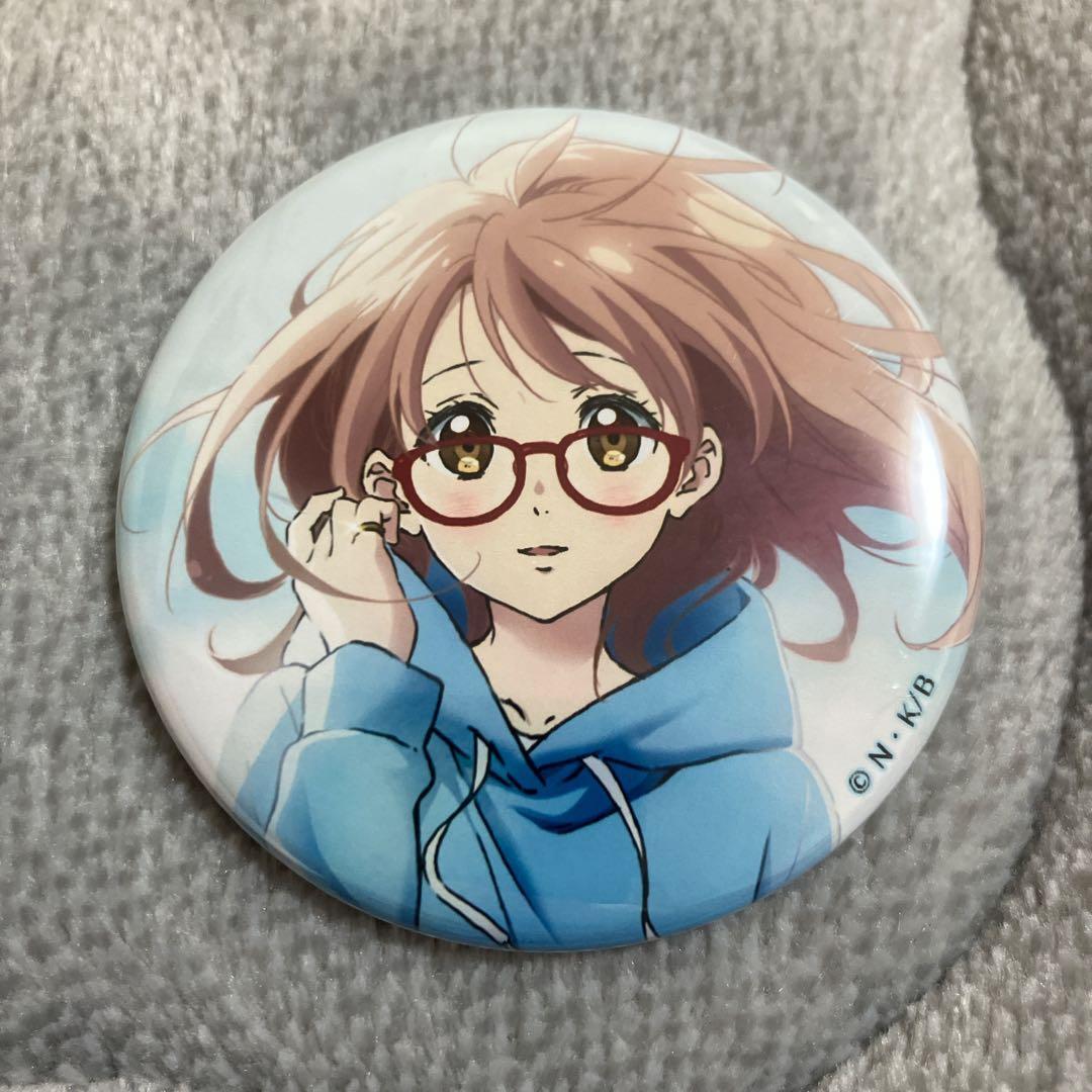 境界の彼方 缶バッジ 栗山未来 境界の彼方 Blu-ray 特典 栗山未来 名瀬