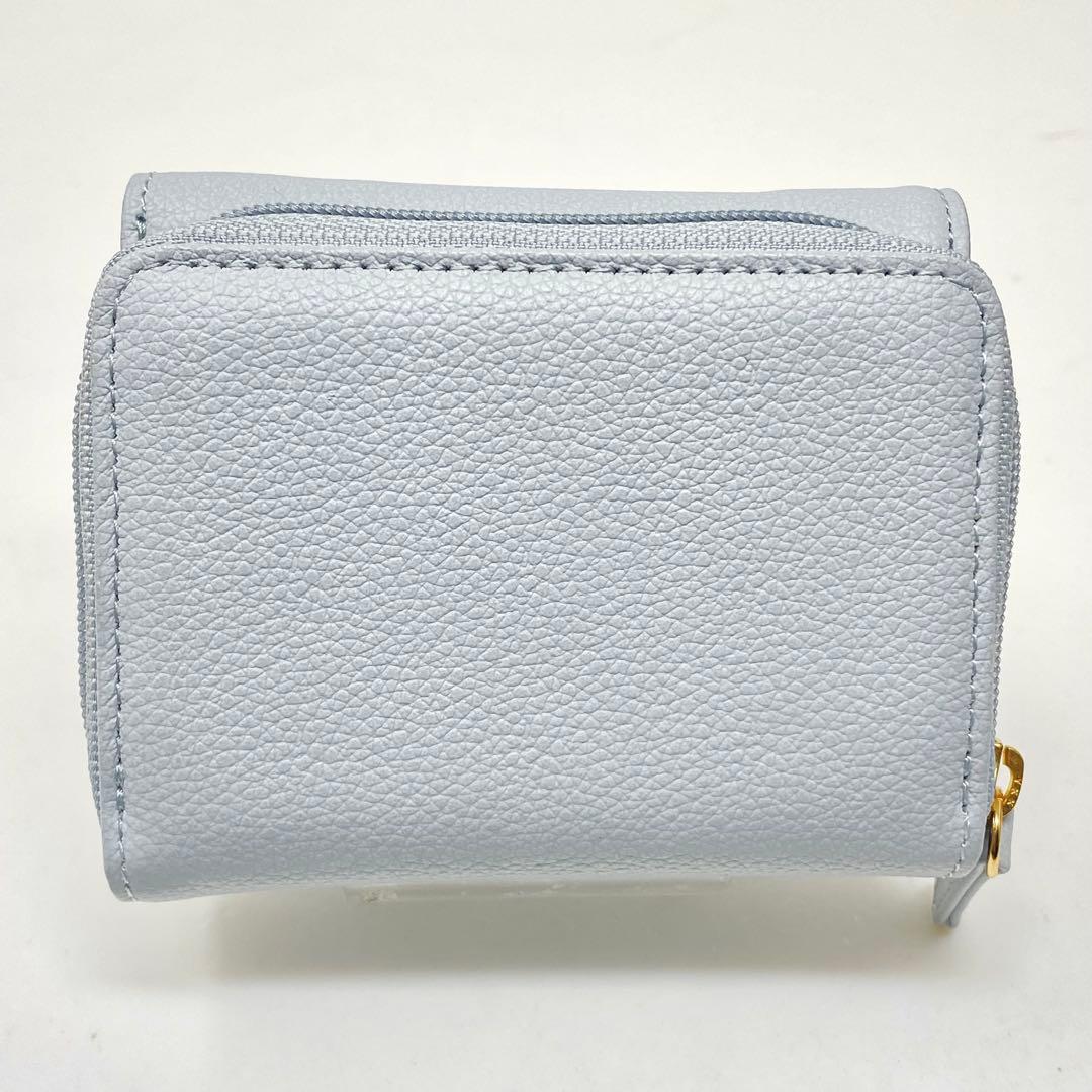 MARY QUANT 財布 フーリーデイジーパッチ マリークワント ブルー