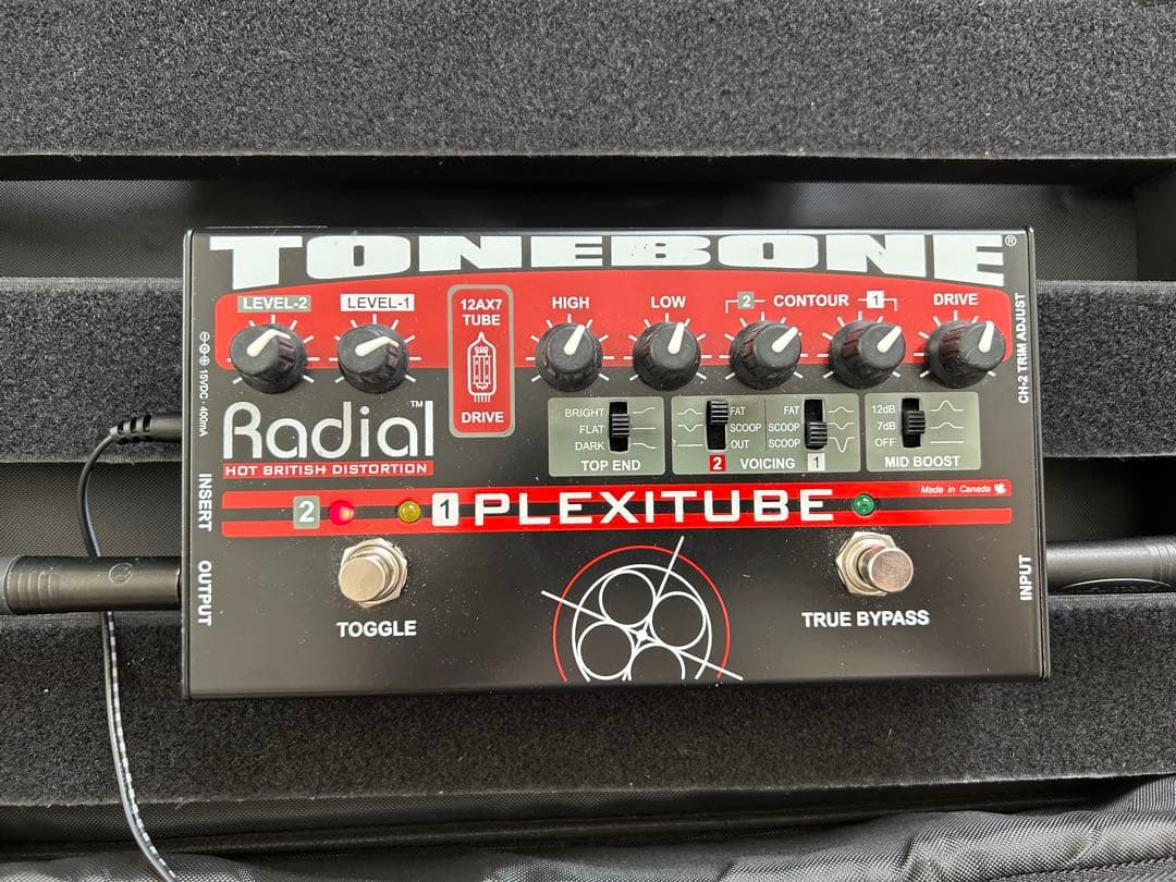 Radial TONEBONE Plexitube 2CH真空管ディストーション