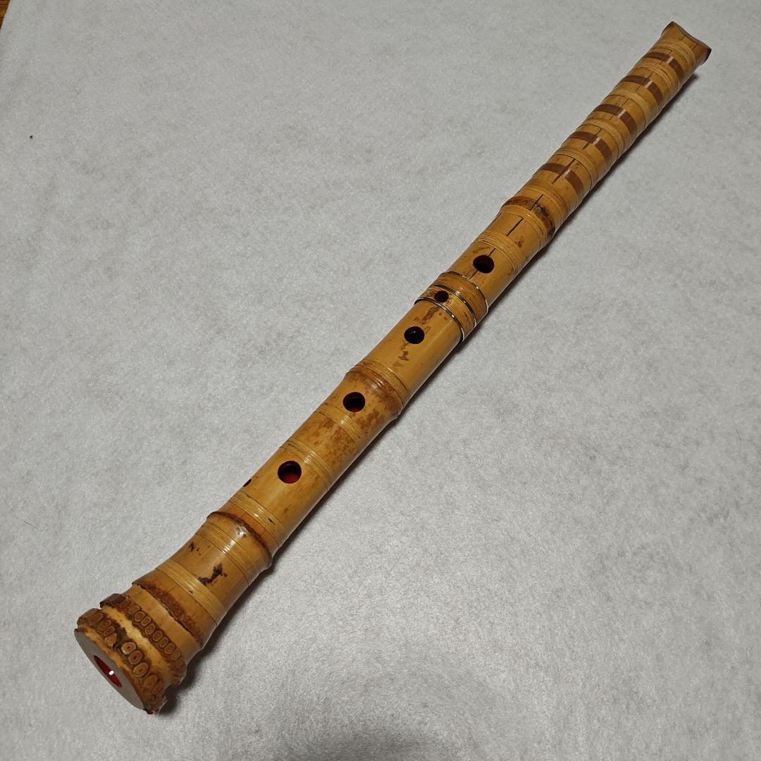 州鳳 尺八 竹製 約52cm 州鳳 尺八 竹製 約52cm