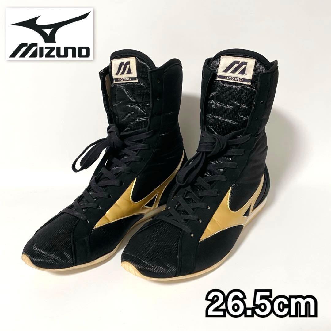 【美品】Mizuno ミズノ ボクシングシューズ 黒 金 26.5 ハイカット 楽天市場】【受注生産】アメリカ屋オリジナルカラー黒ゴールド補強