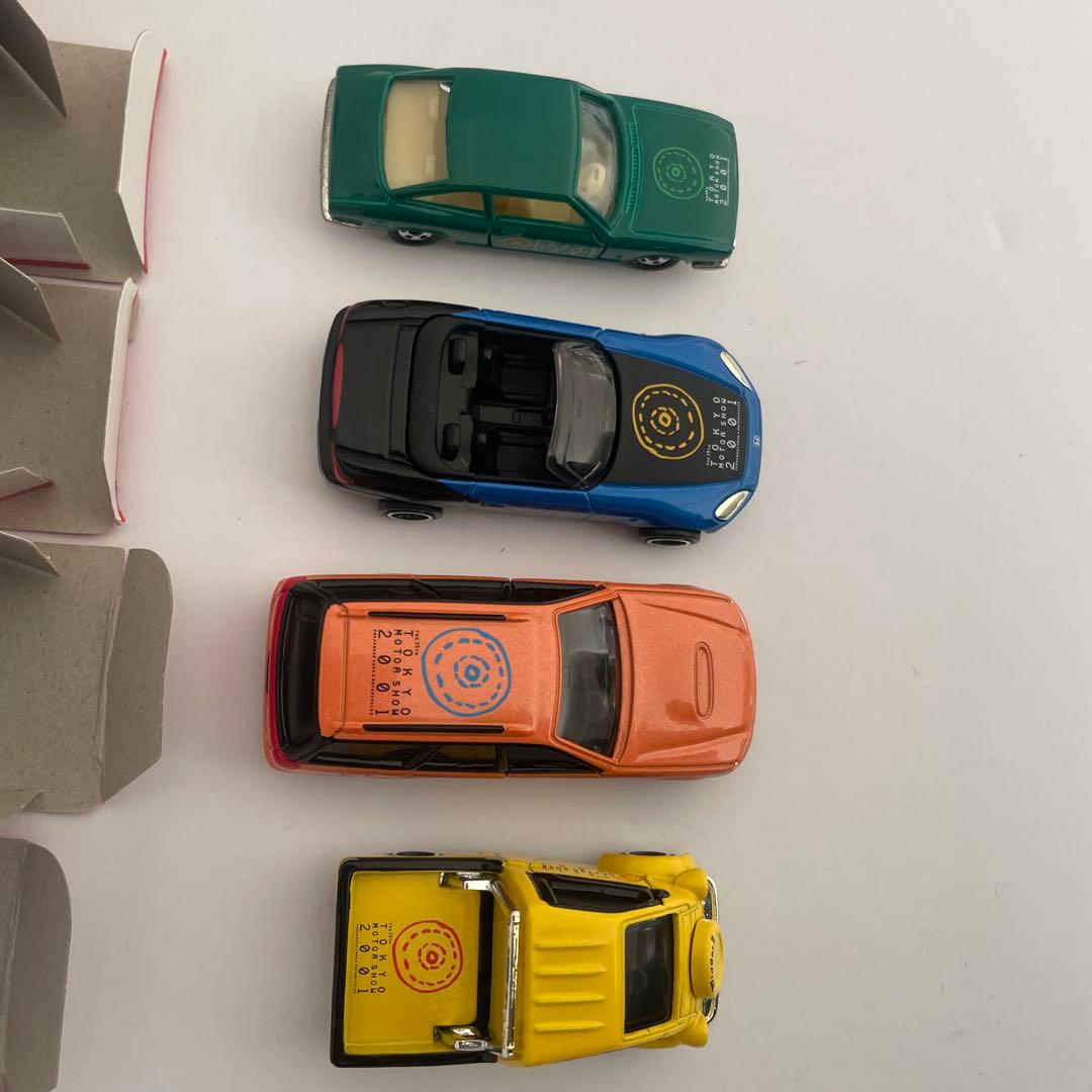 トミー 第35回 東京モーターショー開催記念トミカ 2001 7台セット 未使用