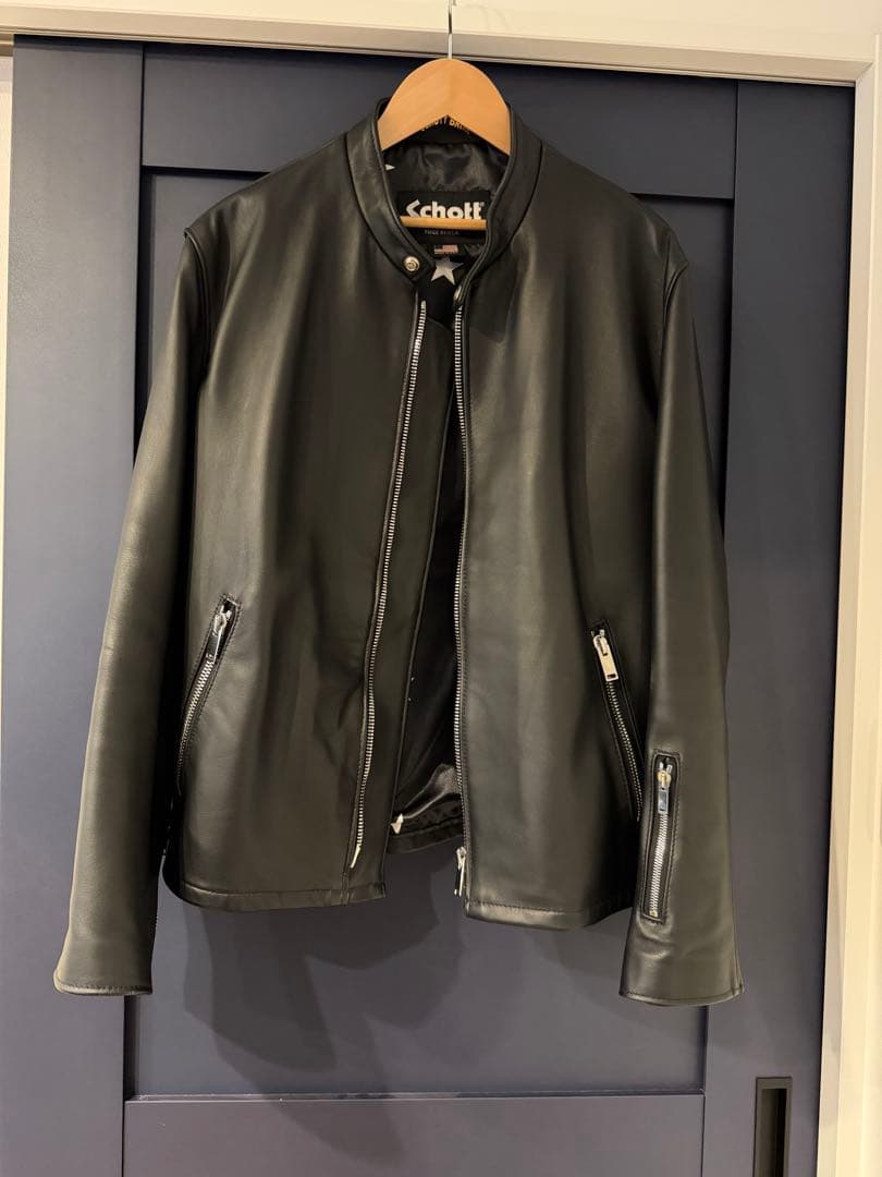 美品希少サイズ SOPHNET x Schott シープスキンライダース - メルカリ