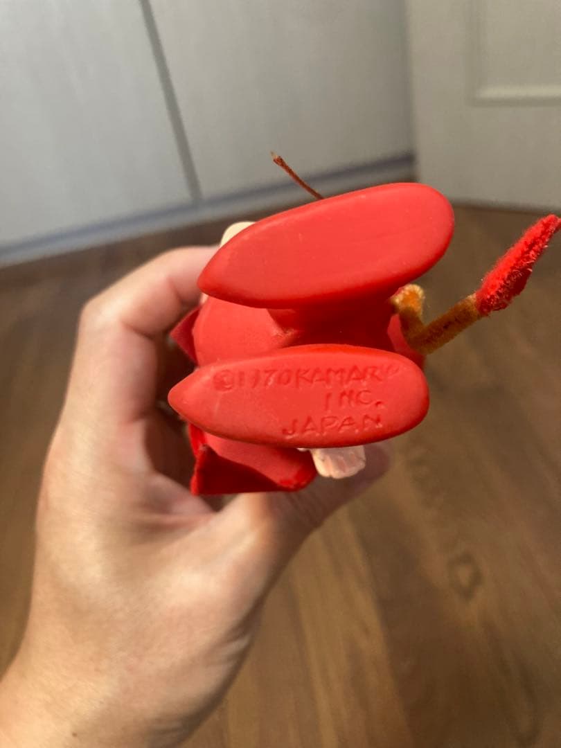 赤い悪魔の人形　kamar社　デビル　ソフビ　1970年代　ヴィンテージ