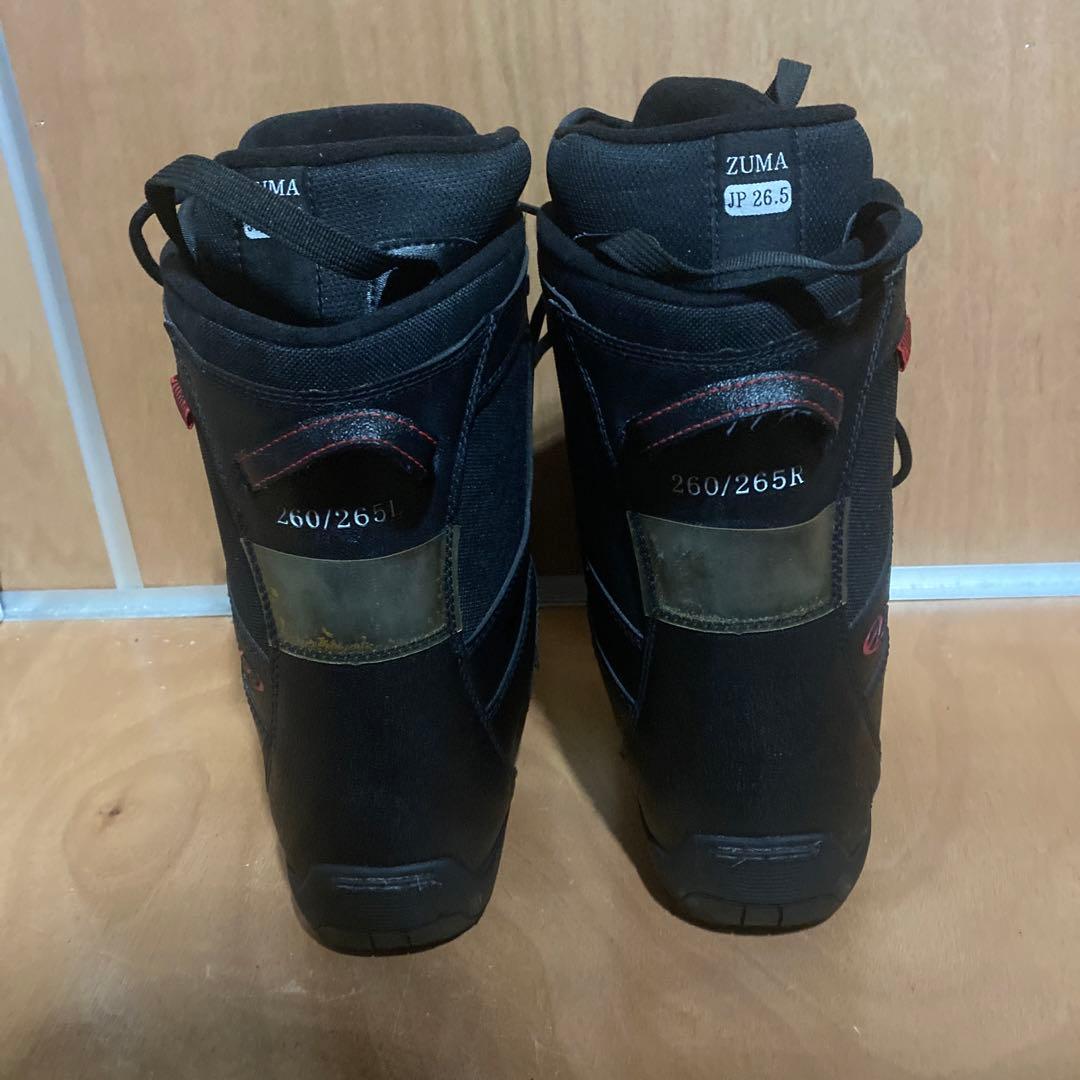 【即日発送_送料無料】ZUMA ツマ スノーボードブーツ 26.5cm