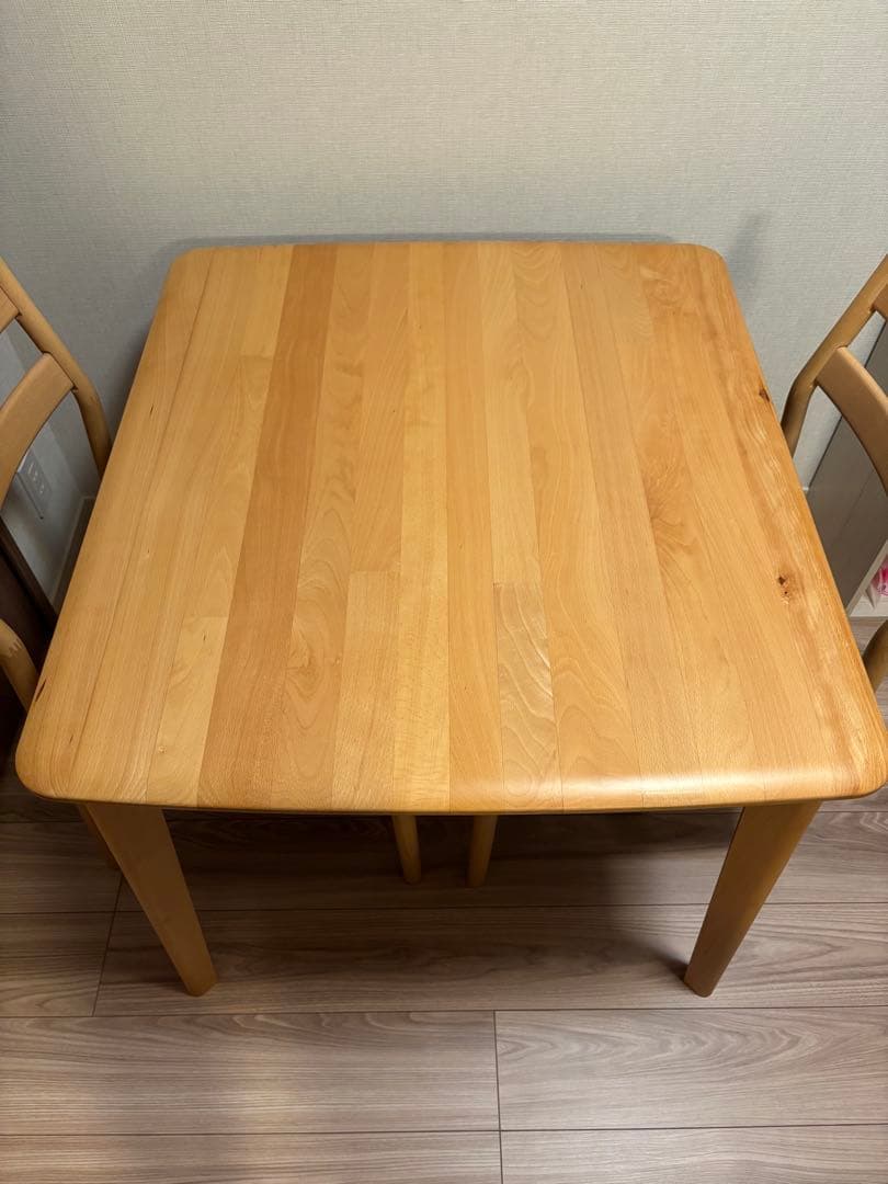 ニトリ　ダイニングテーブルチェアセット2人掛け用