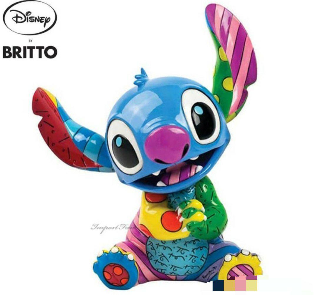 ディズニー　３０センチ大型ステッチ　アートスタイル フィギュア 　置物