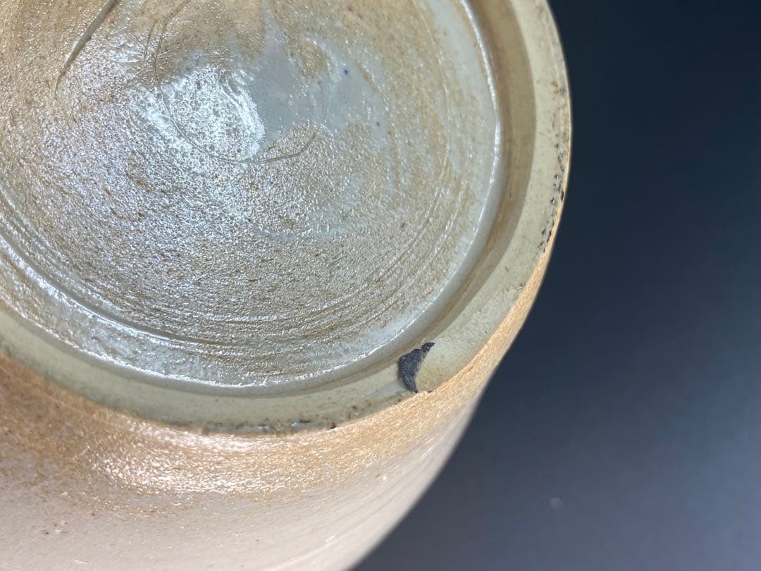 李朝 茶壺 骨董 古玩 古美術 茶道具 時代物 高11.4cm