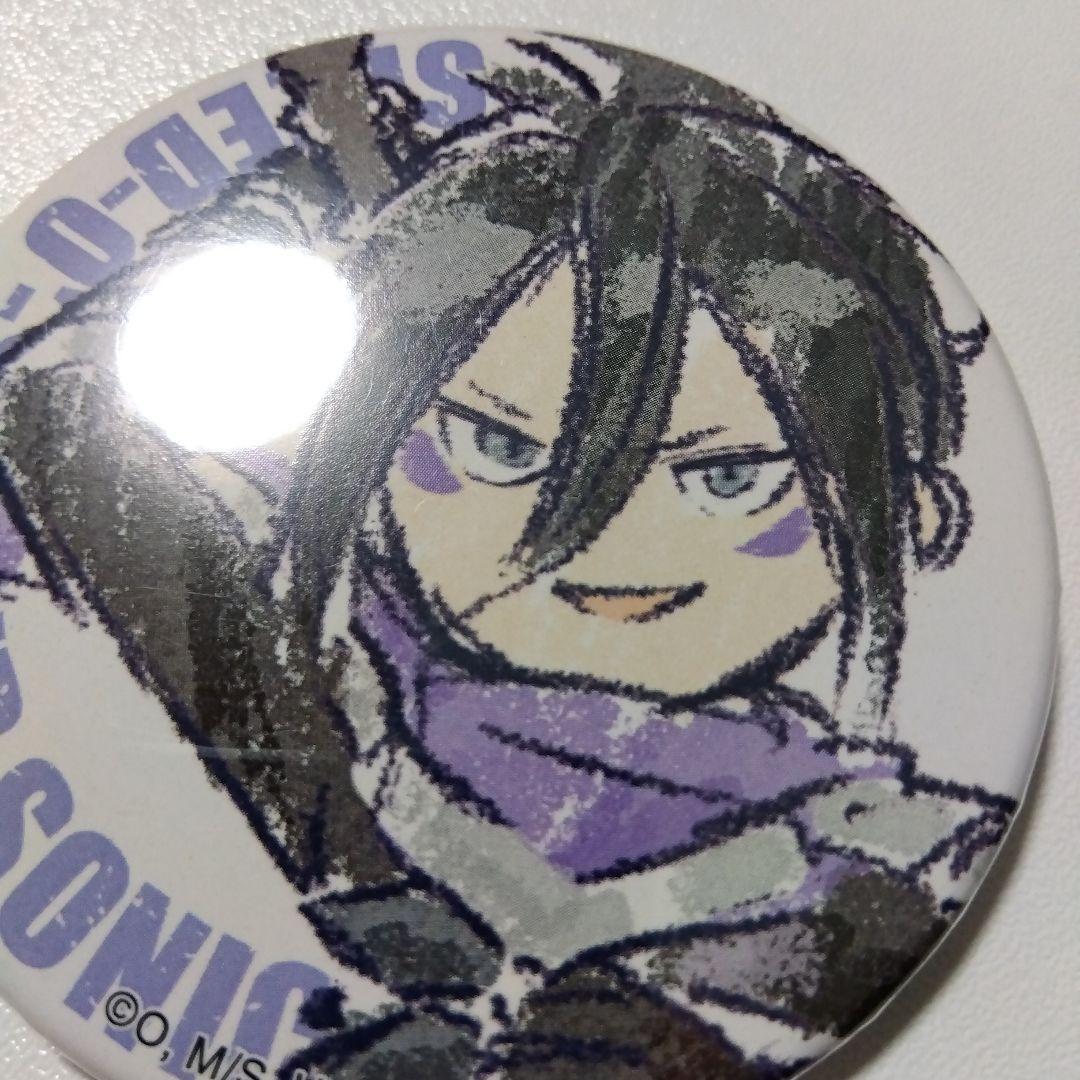 【ワンパンマン】音速のソニック グラフアート 缶バッジ