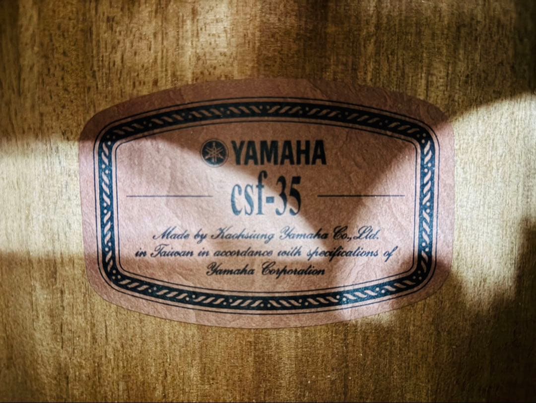 初心者・女性に最適 YAMAHA CSF-35 アコースティックギター 計量の通販