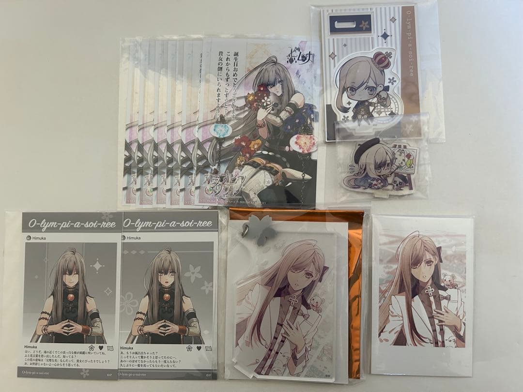 オランピアソワレ オラソワ アクスタ アクリルスタンド 朗読劇 ヒムカ