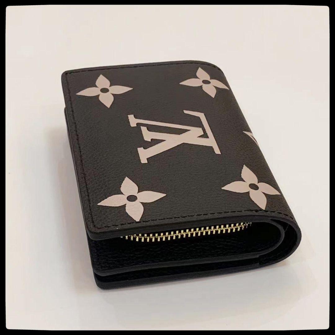 【箱付き】 二つ折り財布 ブラック