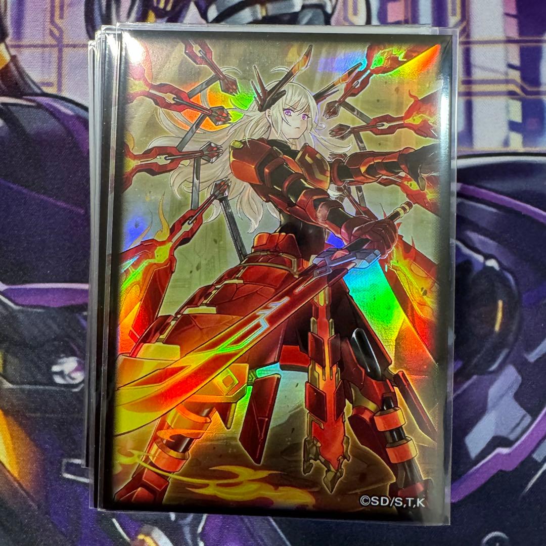 【本格構築】　遊戯王　閃刀姫　デッキ　シク多数　イラスト違いあり　2重スリーブ