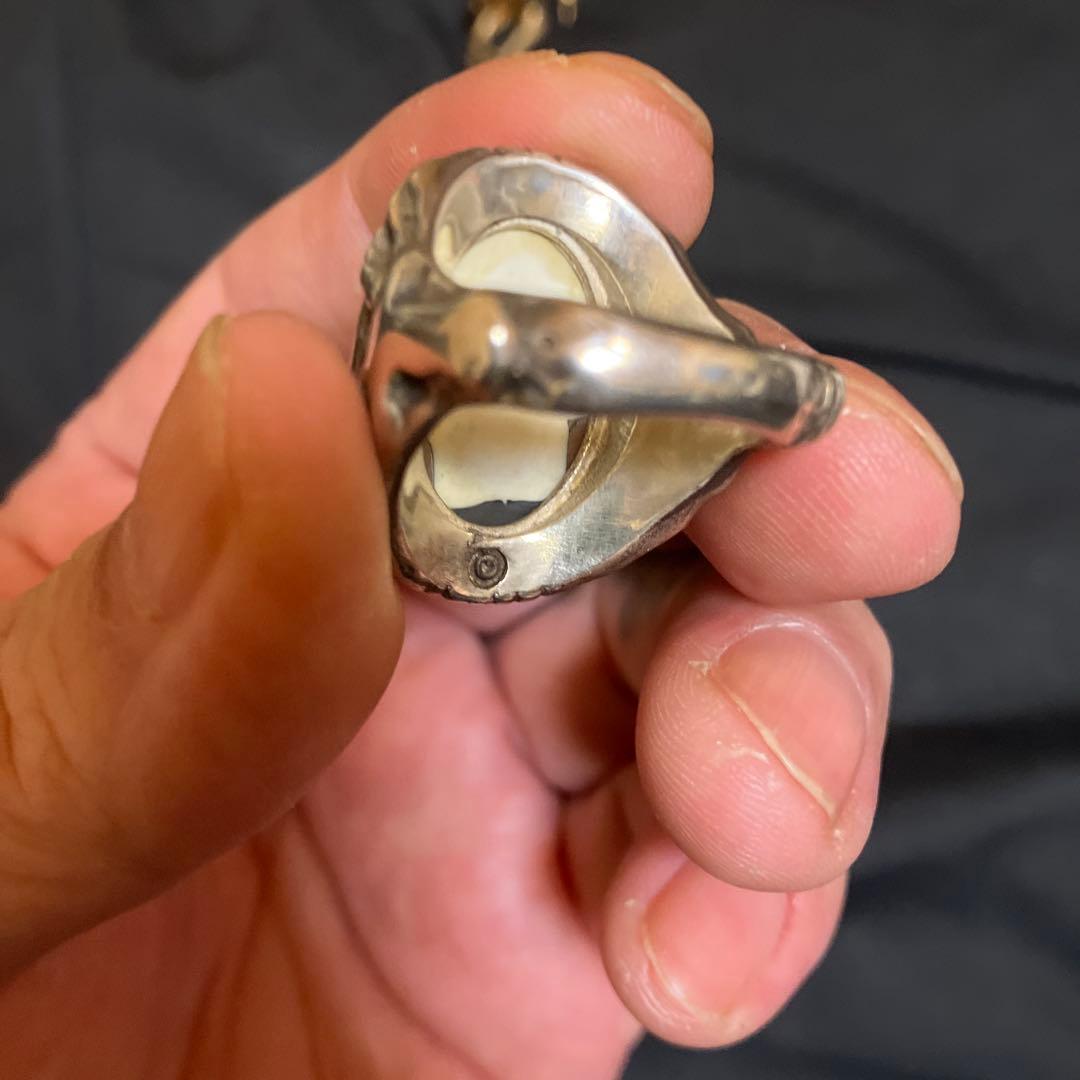 d*7様 希少！アレックスストリーター エンジェルハートリング スカル