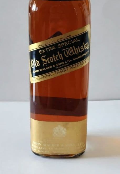 古酒 箱無し】ジョニーウォーカー ブラックラベル 白紋章 ウイスキー 特級