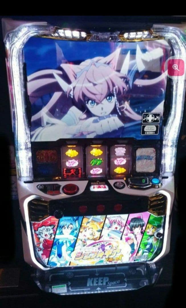 パチスロ実機 戦姫絶唱シンフォギア 正義の歌 スマスロユニット付