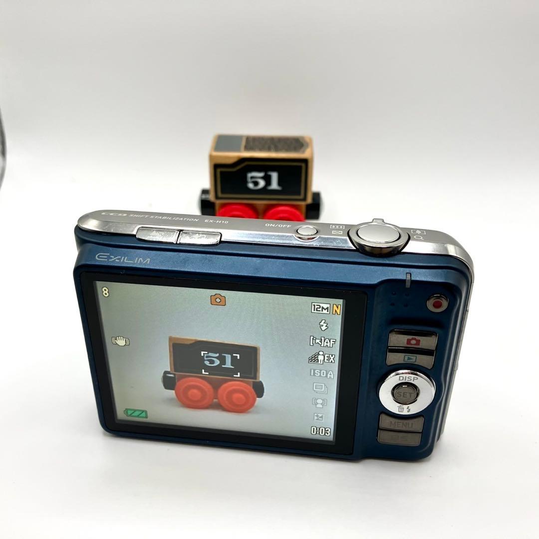 動作品・付属品完備】CASIO EXILIM EX-H10 コンデジ 箱付き