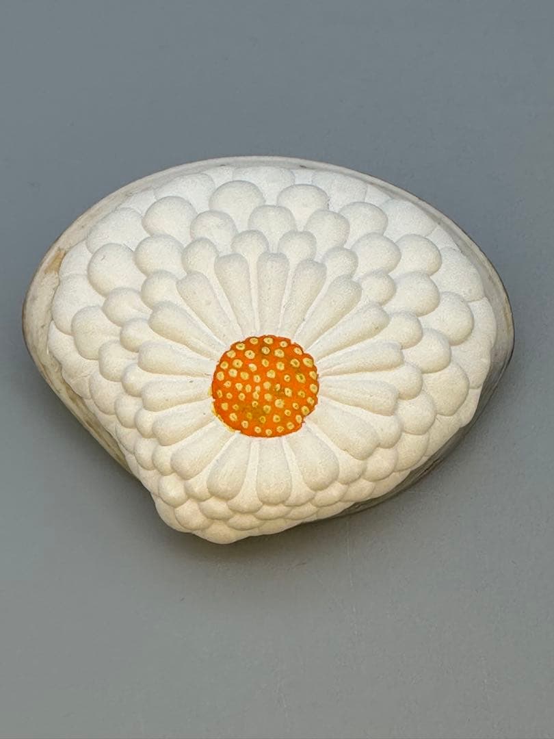 y茶道具　香合　鈴木光入　菊置上