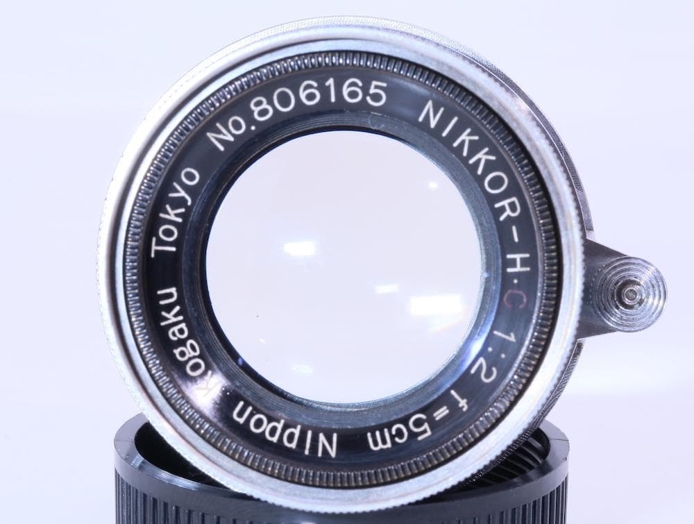 超希少Nikkor H C 5cm F/2 沈胴式 シリアル806 ライカL39 - メルカリ