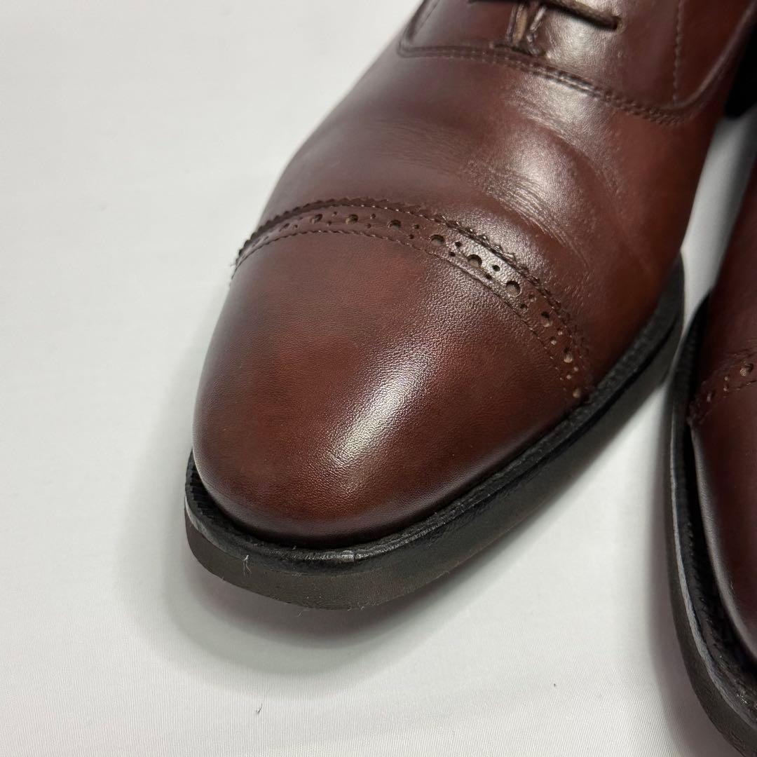 美品☆定価6万円☆ユニオンインペリアル☆革靴☆ブラウン☆U2006☆181