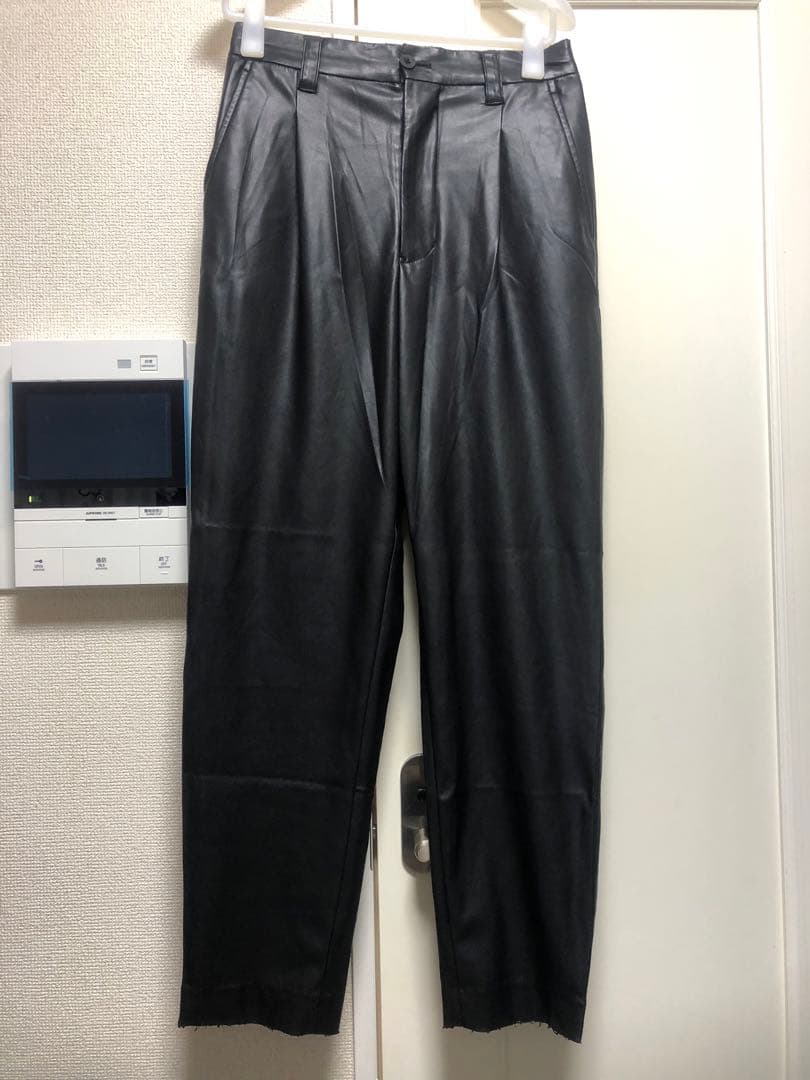 メゾンスペシャル レザー オーバー セットアップ ブルゾン スラックス