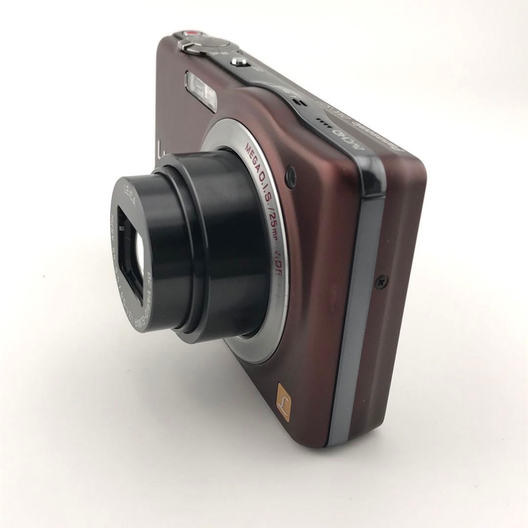 動作確認済】Panasonic LUMIX DMC-SZ7 ブラウン デジタルカメラ DMC