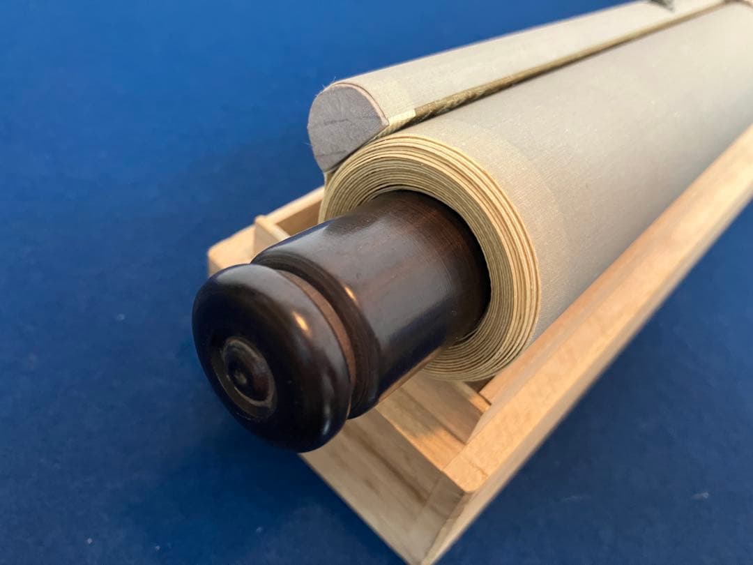 高橋泥舟【書／賛・画／富士】紙本 掛軸（関連／山岡鉄舟・勝海舟