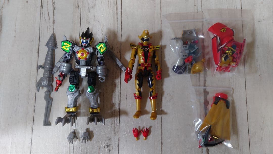 ジャンク品】勇動 機界戦隊ゼンカイジャー フルセット