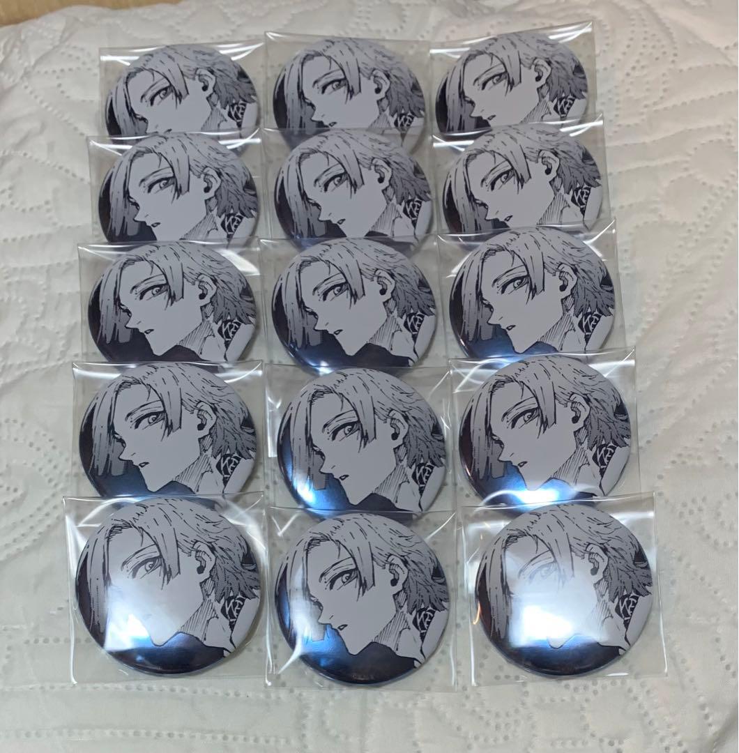 ブルーロック 推しキャラバッジ15点 カイザー ブルーロック展 缶バッジ