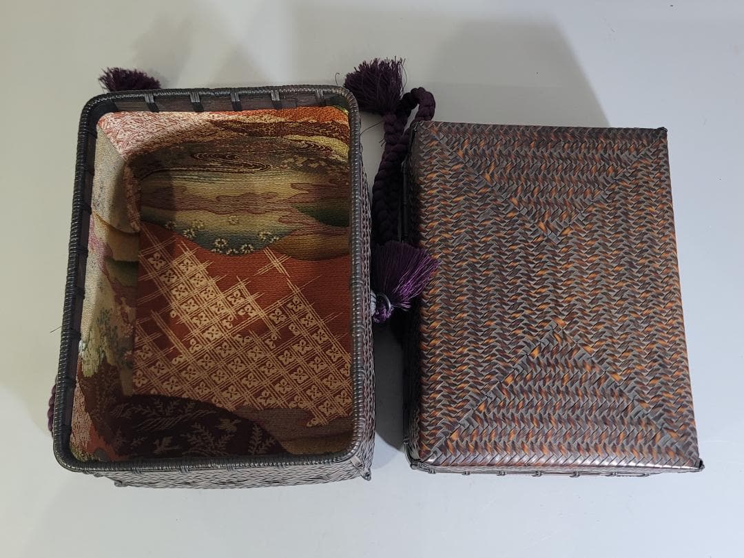 茶道具 茶籠 内雅裂 茶道具・古道具・萩焼・菓子器・懐石・萩焼菓子