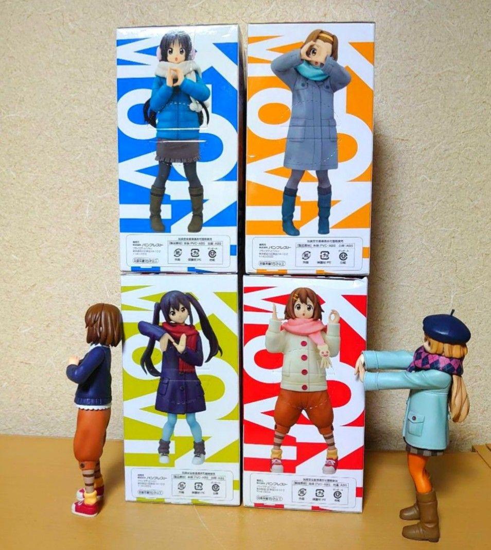 けいおん DXF 平沢唯 中野梓 秋山澪 田井中律 琴吹紬 フィギュア