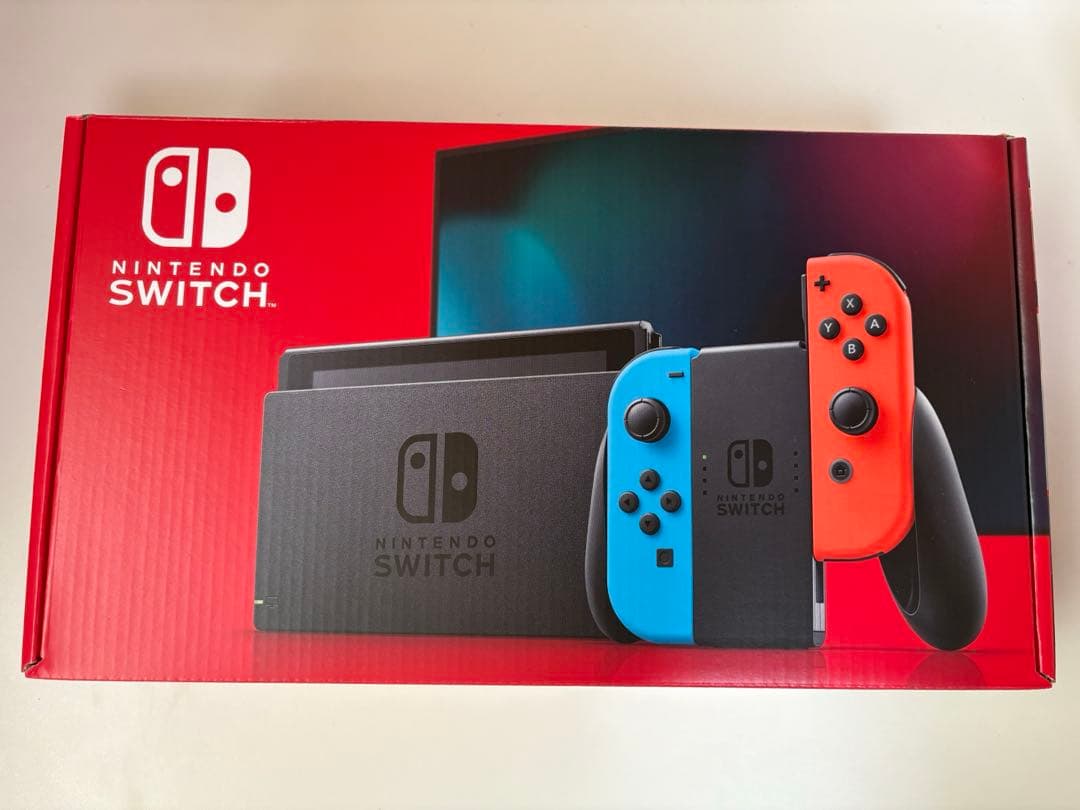 Nintendo Switch 本体 青/赤　動作問題なし