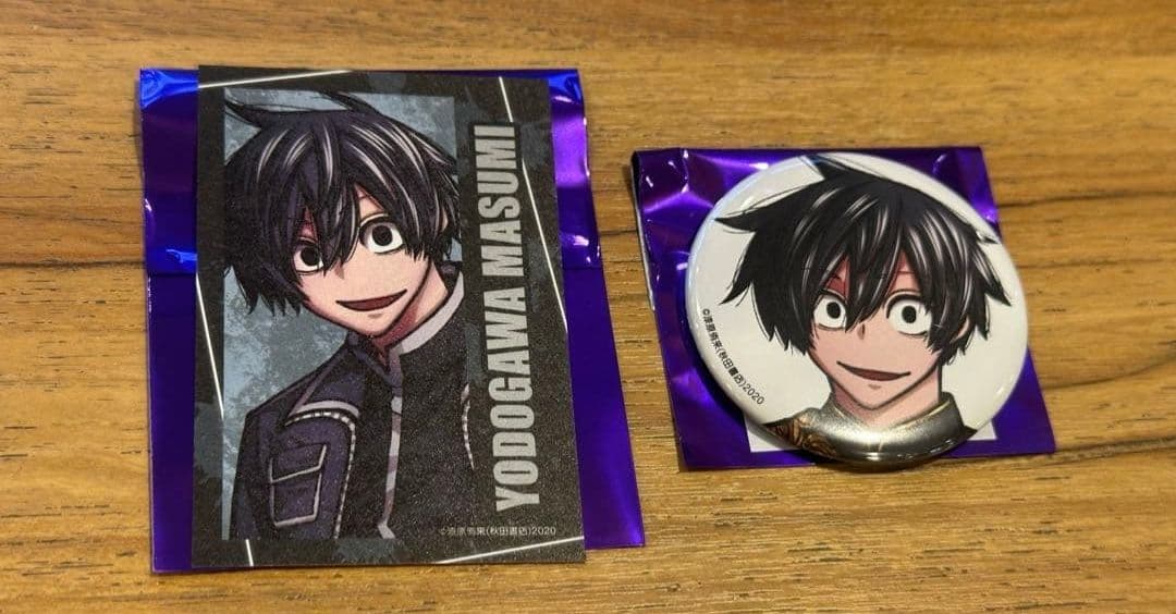 桃源暗鬼 キャラカード 缶バッジ 淀川真澄 セット 桃源暗鬼 キャラカード 缶バッジ 淀川真澄 セット