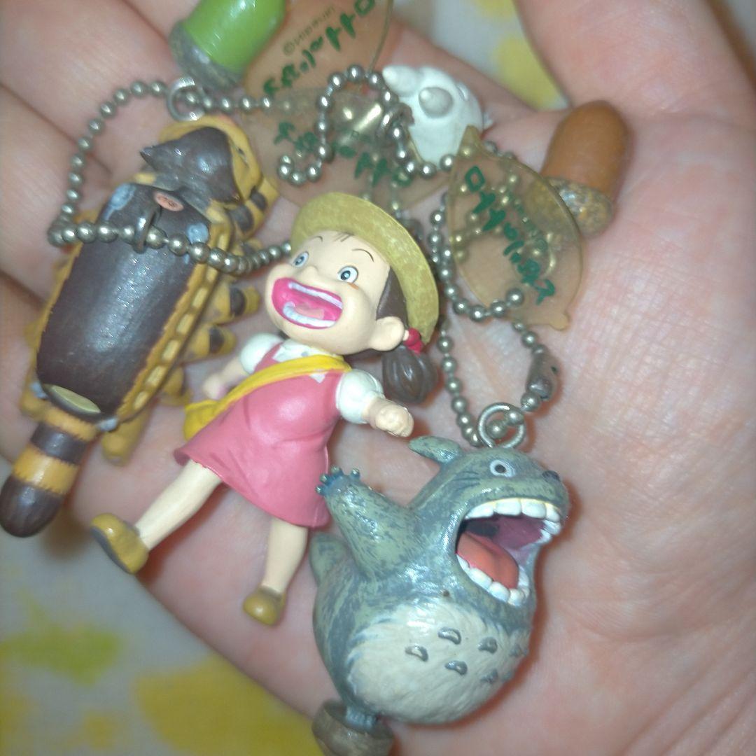 となりのトトロ！トトロ・ネコバス・メイ フィギュア ストラップセット