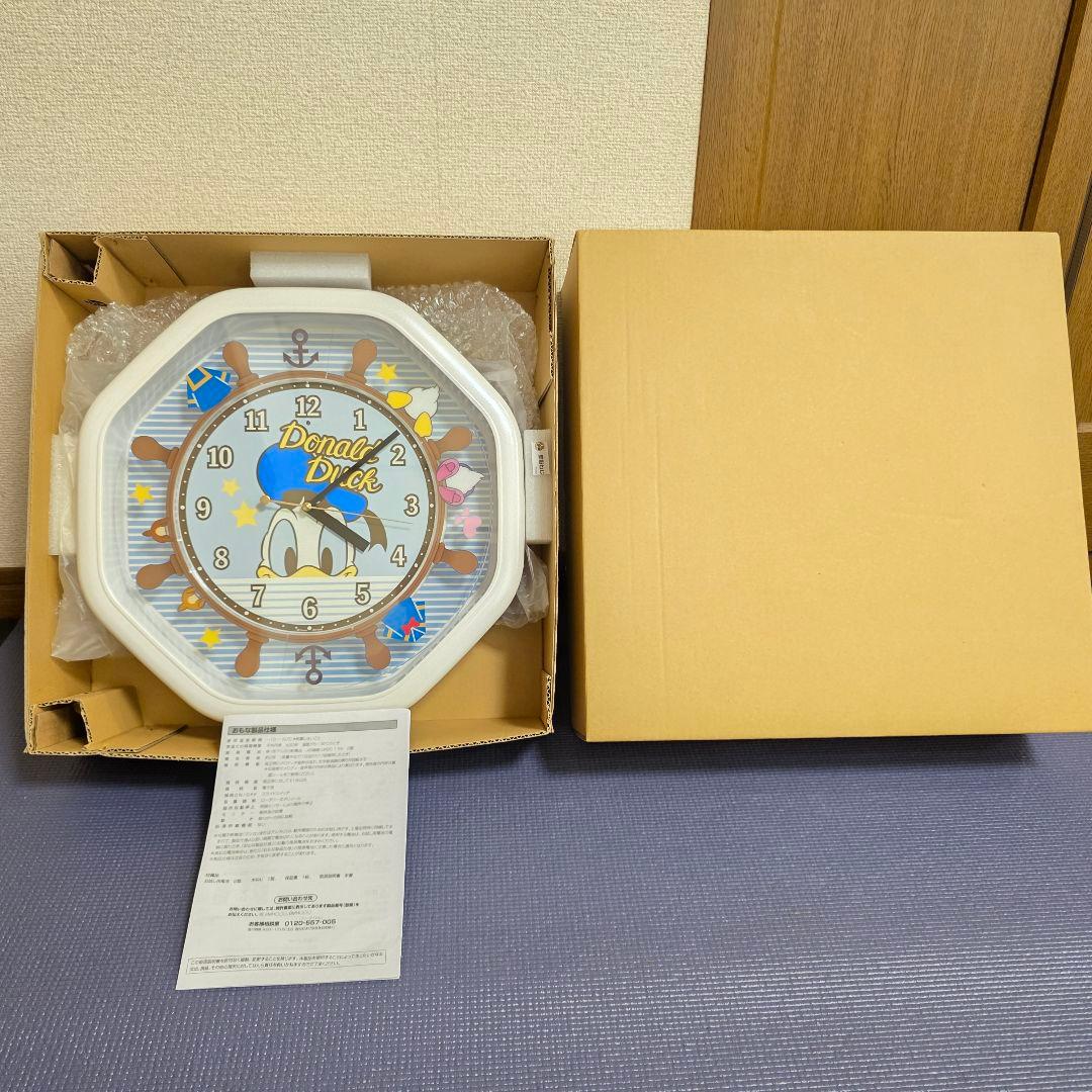 リズム(RHYTHM) ディズニー ドナルドダック からくり時計 Disney