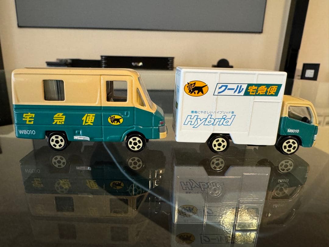 【クロネコヤマト】ミニカーセット 5台 印鑑立