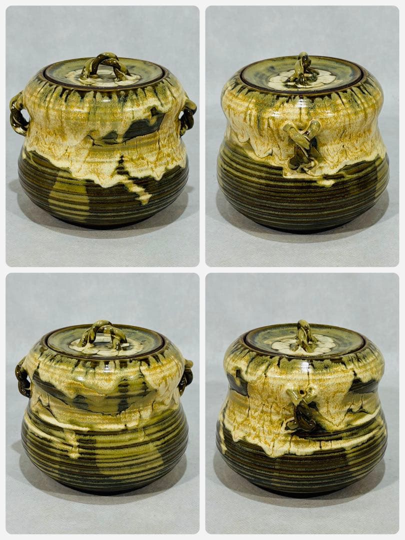 小代焼(小岱焼) 近重治太郎作 水指 美品 共箱 茶道具